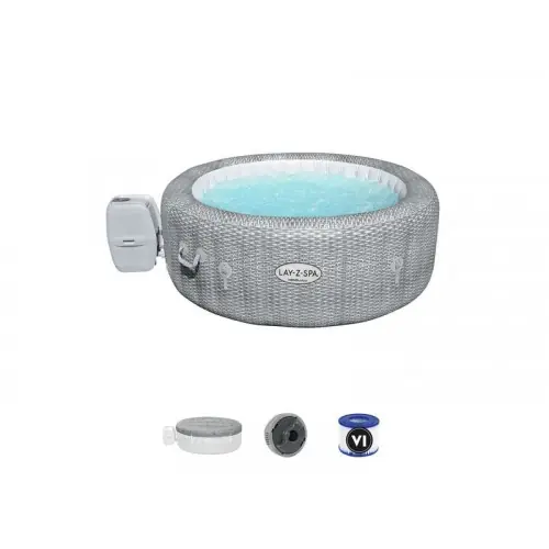 Jusqu'à Épuisement Des Stocks Spa Gonflable Lay-Z Honolulu Bestway, 4/6 Places, Rond - BESTWAY
