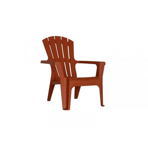 Fauteuil Adirondack Résine Injectée Terracota, 1 Personnes – BICA Expédié Aujourd&rsquo;hui