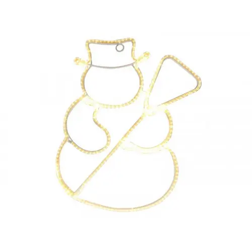 Nouveauté Decor noel lumineux int/ext bonhomme neige h47cm 288 led blanc chaud cable transparent 5m – BLACHERE ILLUMINATION