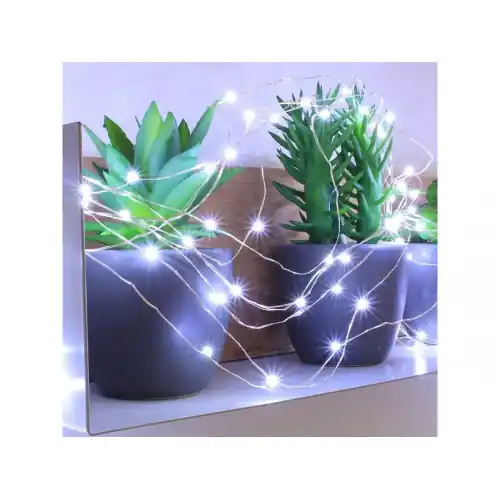 Guirlande Électrique De Noël Microled 7.5 M, 150 Leds Blanc Froid – BLACHERE ILLUMINATION Bon Marché