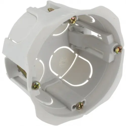 Boîte encastrée bibox diamètre 65-67mm profondeur 40mm à vis – BLM Prix Choc
