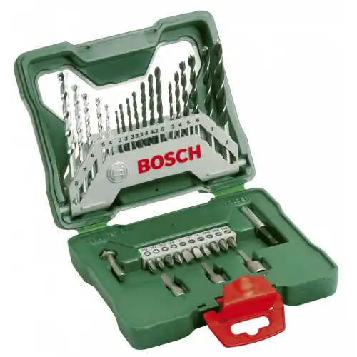 Coffret de 33 pièces de perçage / vissage pour pierre / métal / bois BOSCH – BOSCH Usine Directe