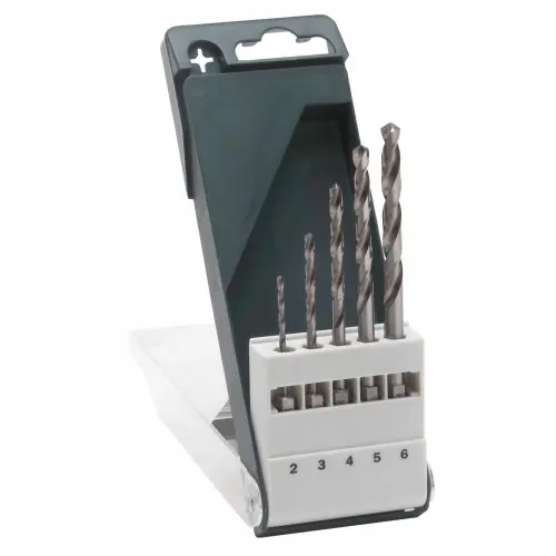 Coffret de 5 forets HSS-G métal, Diam.2-3-4-5-6 mm BOSCH – BOSCH Meilleur Choix
