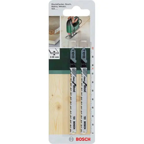 Lot de 2 lames coupe fine et nette BOSCH T101b pour lambris, bois et pvc – BOSCH Promotion