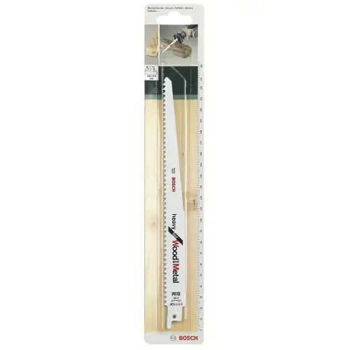 Lot de 2 lames coupe multimatériau BOSCH S1111df pour scie sabre ou égoïne - BOSCH Soldes