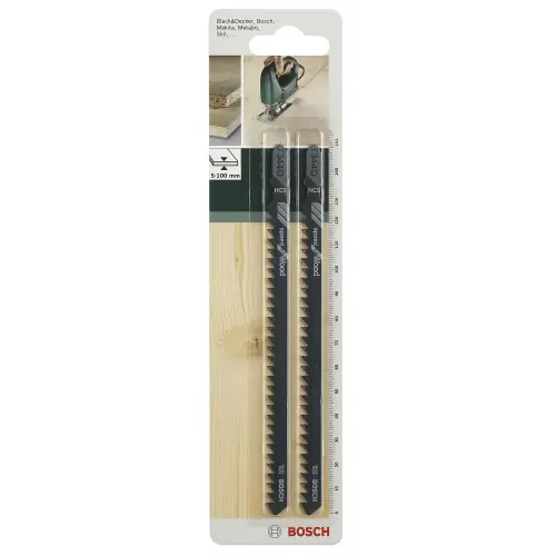 Lot de 2 lames coupe rapide et grossière BOSCH T344d pour scie sauteuse – BOSCH Nouvel Arrivage