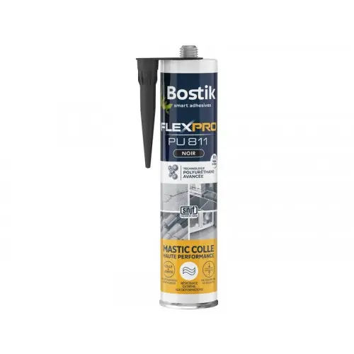 Colle joint int/ext polyuretane bostik flexpro pu811 noir cart 300ml – Bostik Meilleur Choix