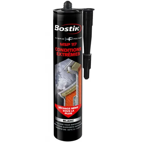 Jusqu&rsquo;à Épuisement Des Stocks Colle mastic Hybrid polymer msp 117 BOSTIK, 290ml – Bostik