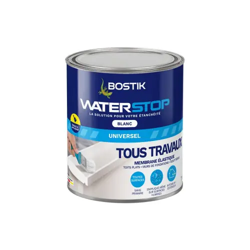 Membrane d‘étanchéité Waterstop blanc BOSTIK 1KG - Bostik Retour Gratuit