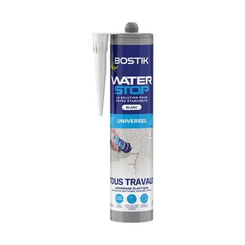 Membrane d‘etancheite Waterstop blanc BOSTIK 290ML - Bostik Vente Flash