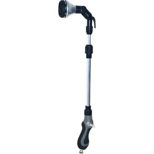 Achat Immédiat Canne télescopique rapide, petit modèle 45 à 58 cm, tête orientable, 8 types de jet – BOUTTE