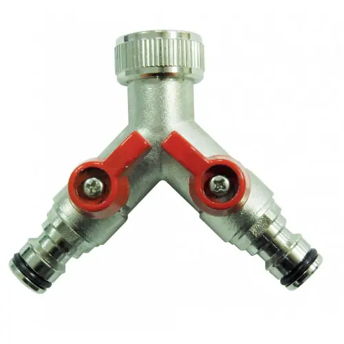 Pas Cher Nez sélecteur de circuits Boutté F20 x 27 - 2 sorties rapides avec mini-vannes - BOUTTE