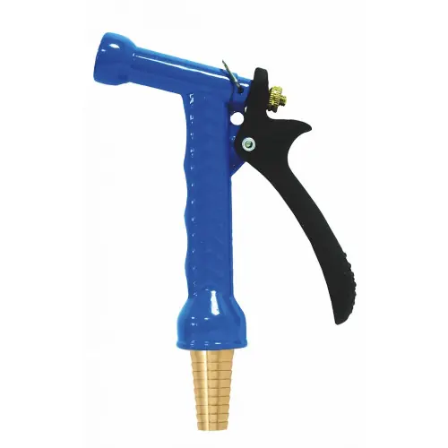 Prix Promo Pistolet d’arrosage bleu éco - raccord cannelé conique D15 à 19 - BOUTTE