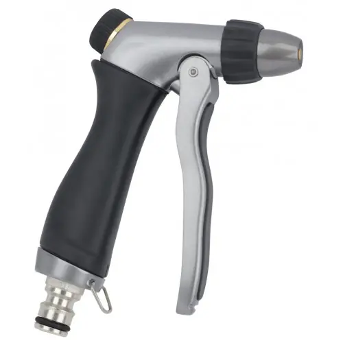 Meilleur Choix Pistolet d’arrosage métal brossé Boutté - lance à jet progressif haute pression - BOUTTE