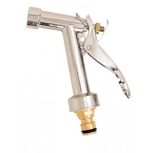 Pistolet d’arrosage standard Boutté petit modèle - métal chromé avec raccord rapide laiton - BOUTTE Remise