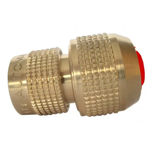Petit Prix Raccord rapide rouge automatique laiton aquastop Ø15 - BOUTTE