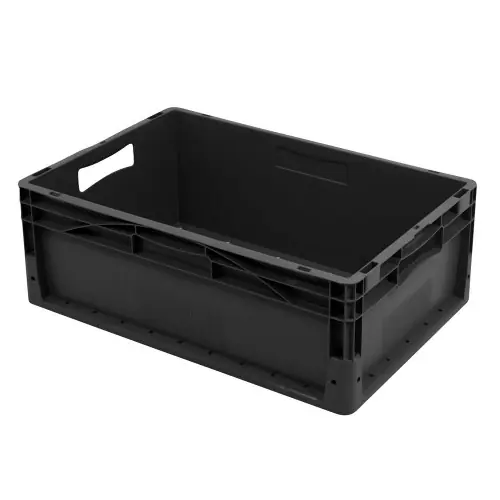 Bac EURO GAMMA BOX & BEYOND, noir, 40L, l.40 x P.60 x H.22 cm – BOX & BEYOND Offre Limitée