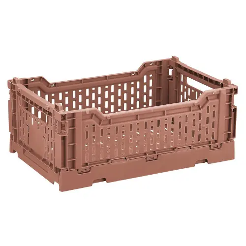 Livraison Express Cagette déco BOX & BEYOND terracotta, 15L, l.30 x P.40 x H.14.5 cm – BOX & BEYOND