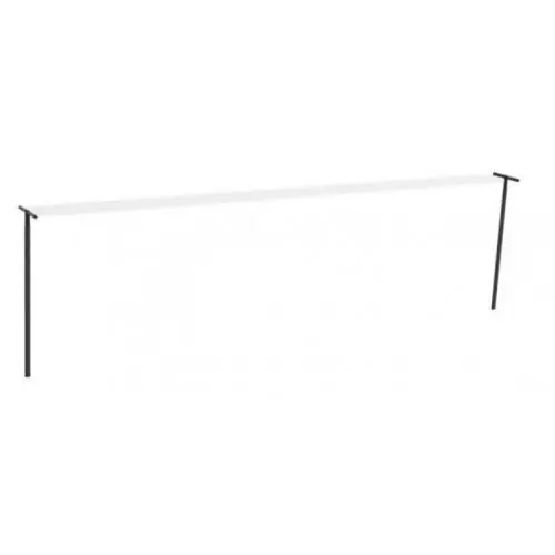 Soldes Lot de 2 poteaux aluminium à sceller noi – BRABANTIA