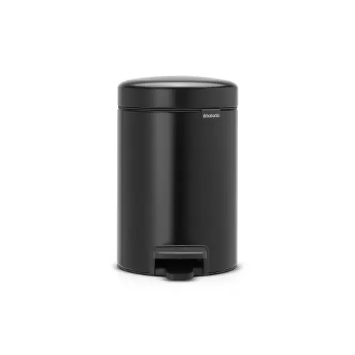 Poubelle 3L New Icone noire – BRABANTIA Pas Cher