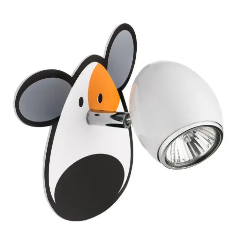 Authentique Applique Fantaisie Doggy, 1x GU10-Max.50W, IP20, 230V, Classe I – Britop