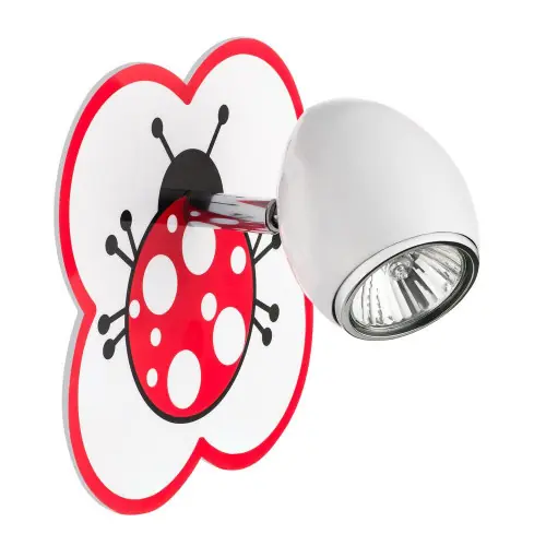 Vente Directe Applique Fantaisie Fly, 1x GU10-Max.50W, IP20, 230V, Classe I - Britop