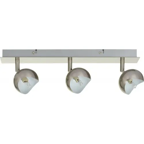Plafonier Métal Brossé Kumi, 3x G9-28W, IP20, 230V, Classe I – Britop Must-Have