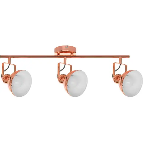Plafonnier Cuivre Edit, 3x E27-Max.60W, IP20, 230V, Classe I - Britop Expédié Aujourd'hui