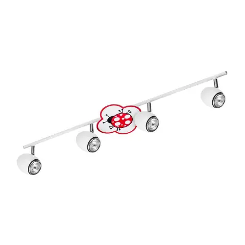 Plafonnier Fantaisie Fly, 4x GU10-Max.50W, IP20, 230V, Classe I – Britop Meilleur Prix