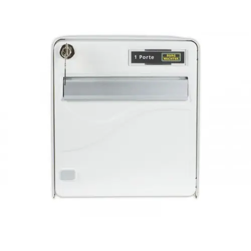 Boite aux lettres normalisée balutic 1 porte blanc – BURG WACHTER Produit De Marque