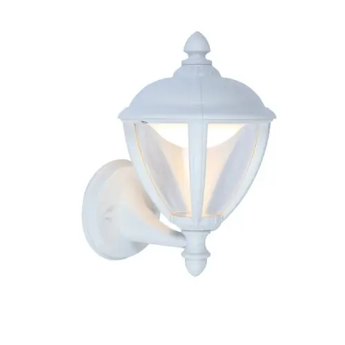 Petit Prix Applique Blanc UNITE haute, LED Intégrée, 9W, 330 lumens, 3000K, IP44, 230V, Classe I – CALI