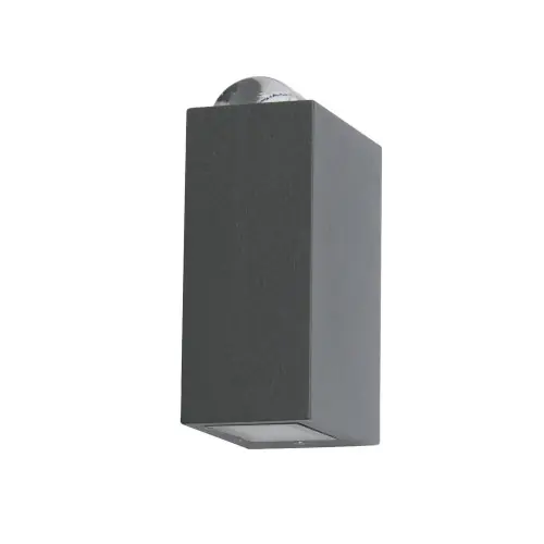 Achat Immédiat Applique Gris Foncé EVANS, LED Intégrée, 6W, 110 lumens, 4000K, IP54, 230V, Classe I – CALI