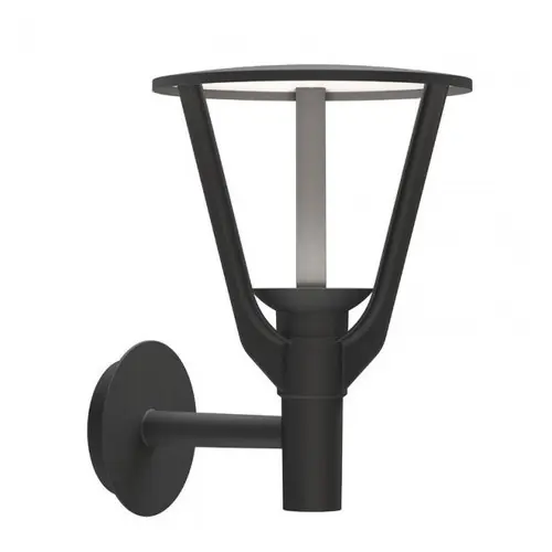 Applique Noire KRONEMBOURG, Ampoule Gu10 non fournie, Max 8W, IP44, 230V, Classe I - CALI Retour Gratuit