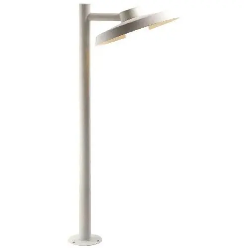 Borne Blanche ELEMENTS 20, Ampoule E27 non fournie, Max 60W, IP44, 230V, Classe II - CALI Dernier Modèle