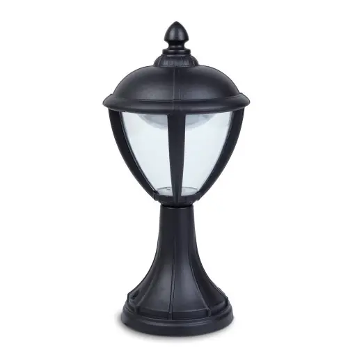 Marque Borne Noir Matt UNITE, LED Intégrée, 9W, 330 lumens, 3000K, IP44, 230V, Classe I - CALI