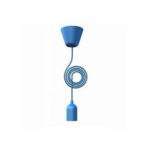 Suspension Bleue Funk, E27, Max 25W, IP20, 230V, Classe II – CALI Promotion