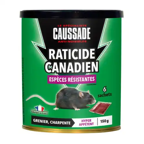 Satisfait Ou Remboursé Céréales anti-rats canadiens, CAUSSADE, 150 g – CAUSSADE