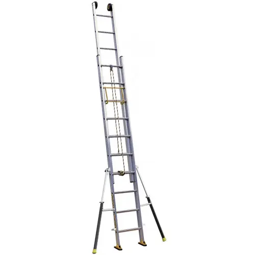 Echelle coulissante 2 plans à corde C2 STAB‘ 2m95/4m90 - CENTAURE Must-Have