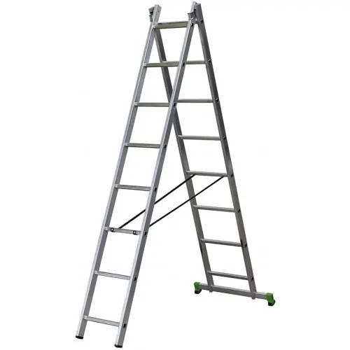 Petit Prix Echelle transformable 2 plans CLT2 2m30/3m45 - CENTAURE
