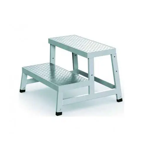 Acheter En Ligne Marchepied industriel modulaire MODULO STEP 2 marches – hauteur de travail 2,40m – CENTAURE