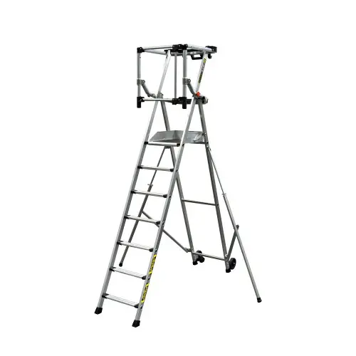 Plate-forme individuelle roulante 7 marches à hauteur fixe - sans stabilisateur - MASTERGUARD - CENTAURE Nouveauté