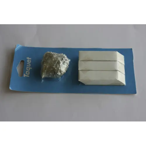 Populaire 8 taquets d‘assemblage blanc, L.3.5 x l.3 cm – Centrale Brico