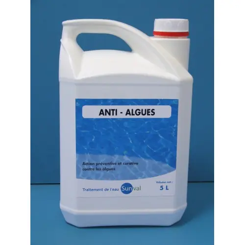 Antialgues piscine, liquide, 5 litres - Centrale Brico Prix Réduit