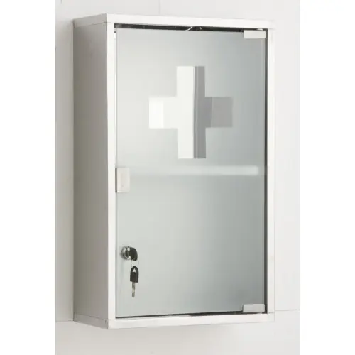 Nouvel Arrivage Armoire à pharmacie l.30 cm, imitation métal, Genoa - Centrale Brico