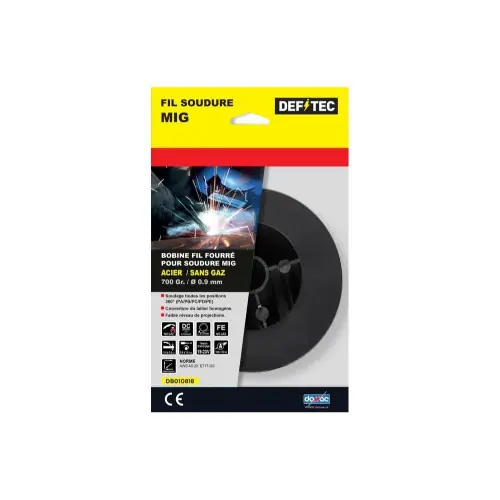 Bobine de fil fourré gris, Diam.0,9 mm, P.800 g – Centrale Brico Meilleure Vente