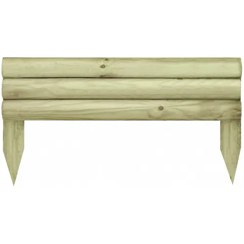 Bon Marché Bordure à planter Minitraverse bois naturel, H.30 x L.55 cm - Centrale Brico