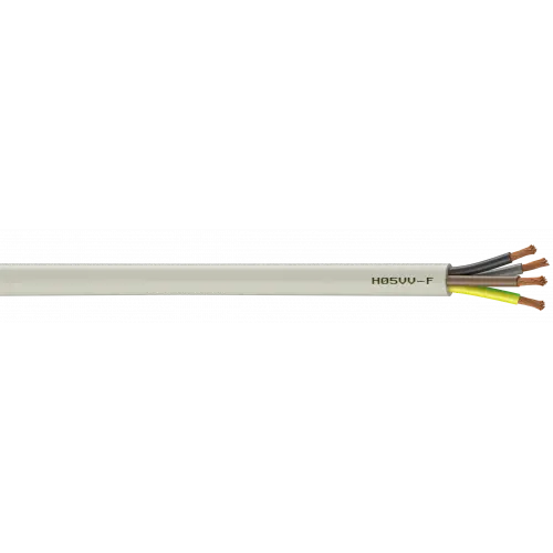 Câble électrique 4 G 1.5 mm² ho5vvf L.10 m, blanc - Centrale Brico Marque