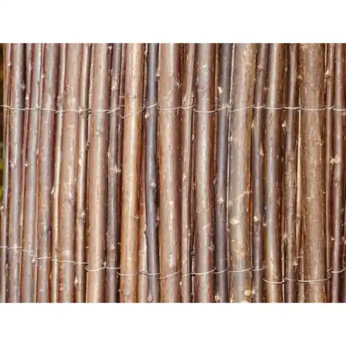 Canisse osier Premium brun, occultation moyenne, H.1 x L.3 m - Centrale Brico Super Prix