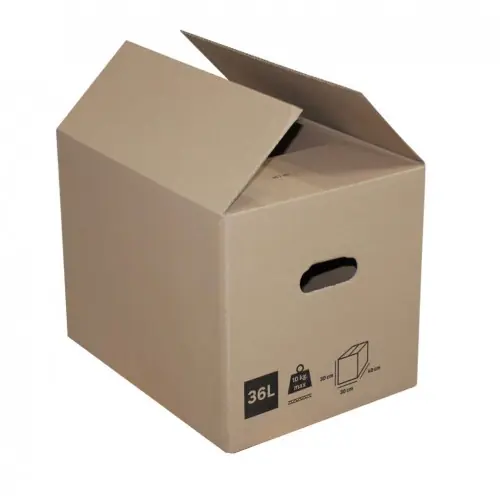 Carton 36 l, l.40 cm x H.30 cm x p.30 cm - Centrale Brico Remise
