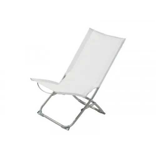 Chilienne De Jardin En Polyester Cap Ferret Blanc - Centrale Brico Prix Cassé